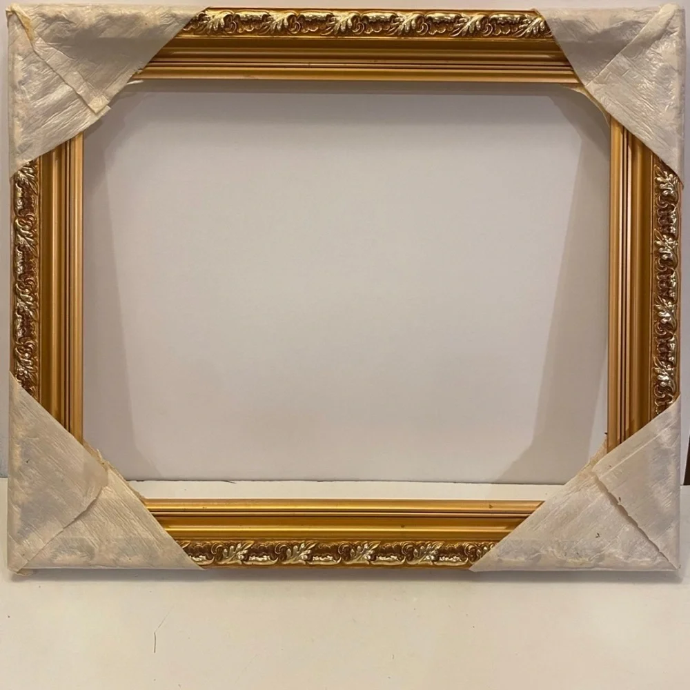 Vintage wooden picture frame no glass 20 x16
